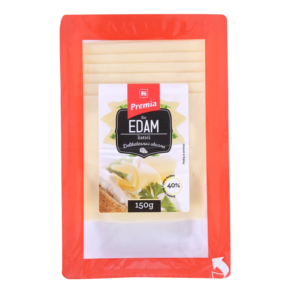 Edamer sir u listićima 150g