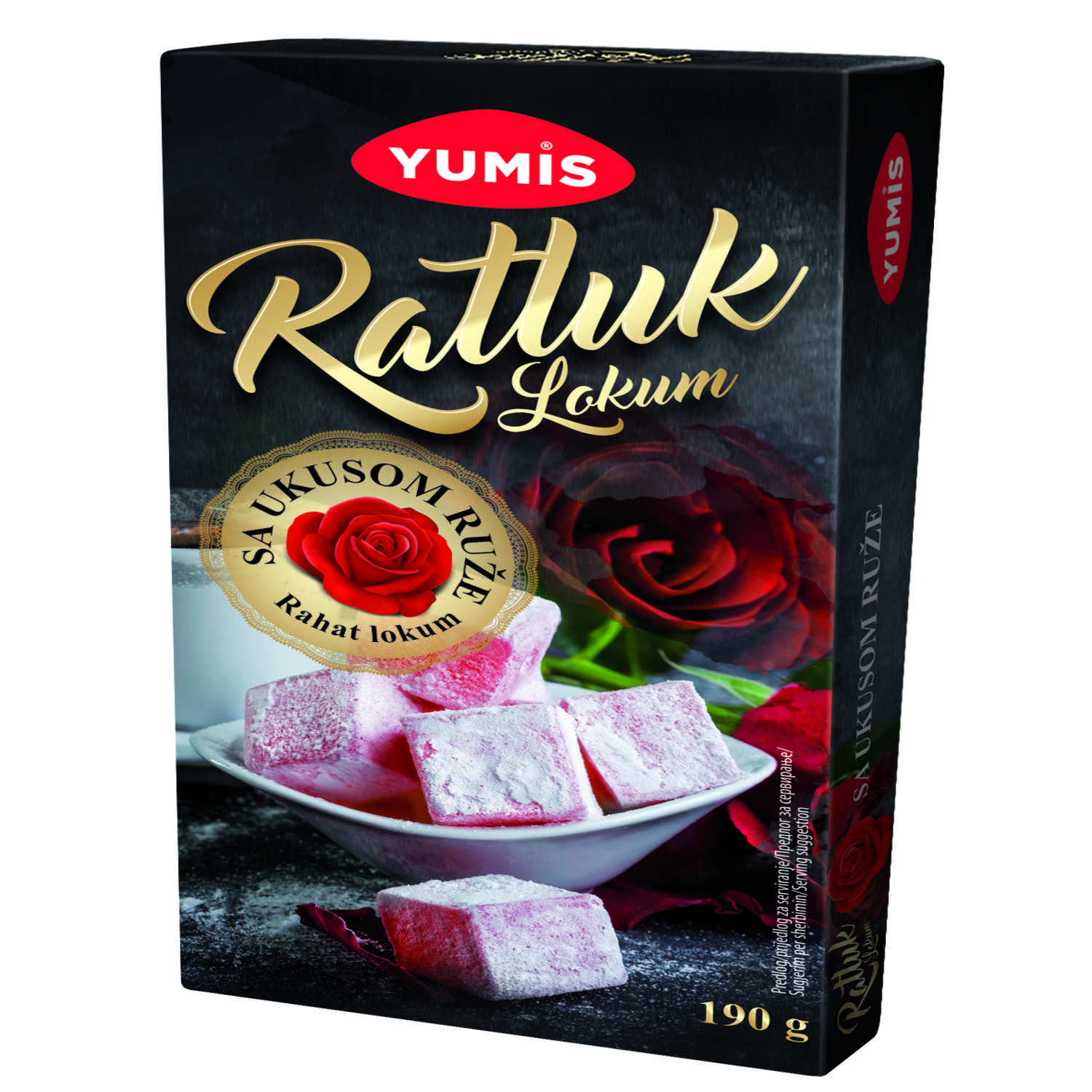 Ratluk sa ukusom ruže 500g