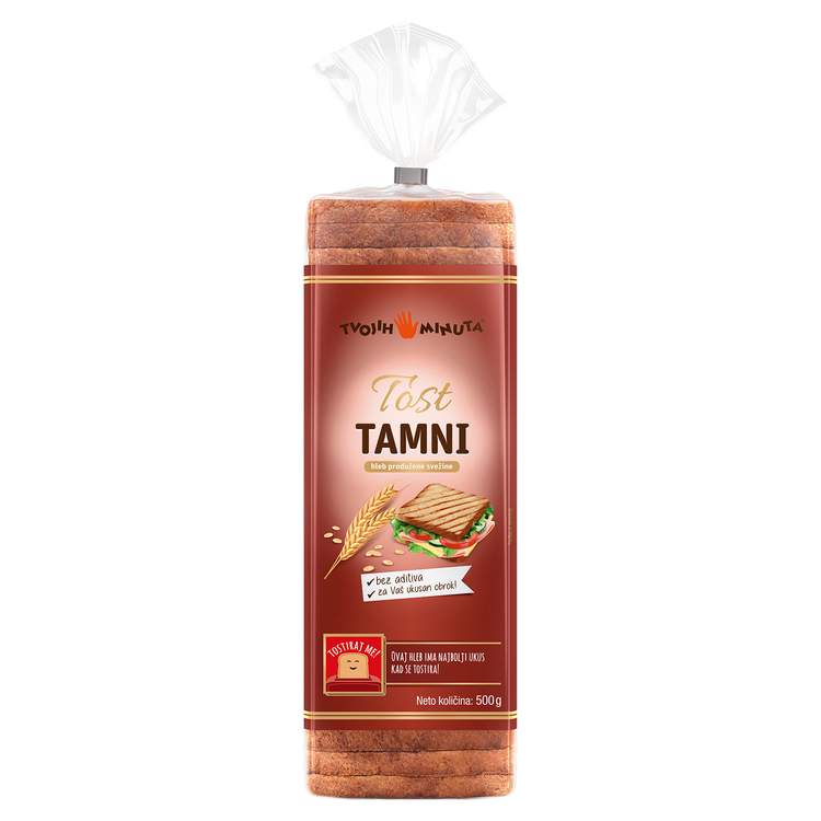 Tost hleb tamni 500g