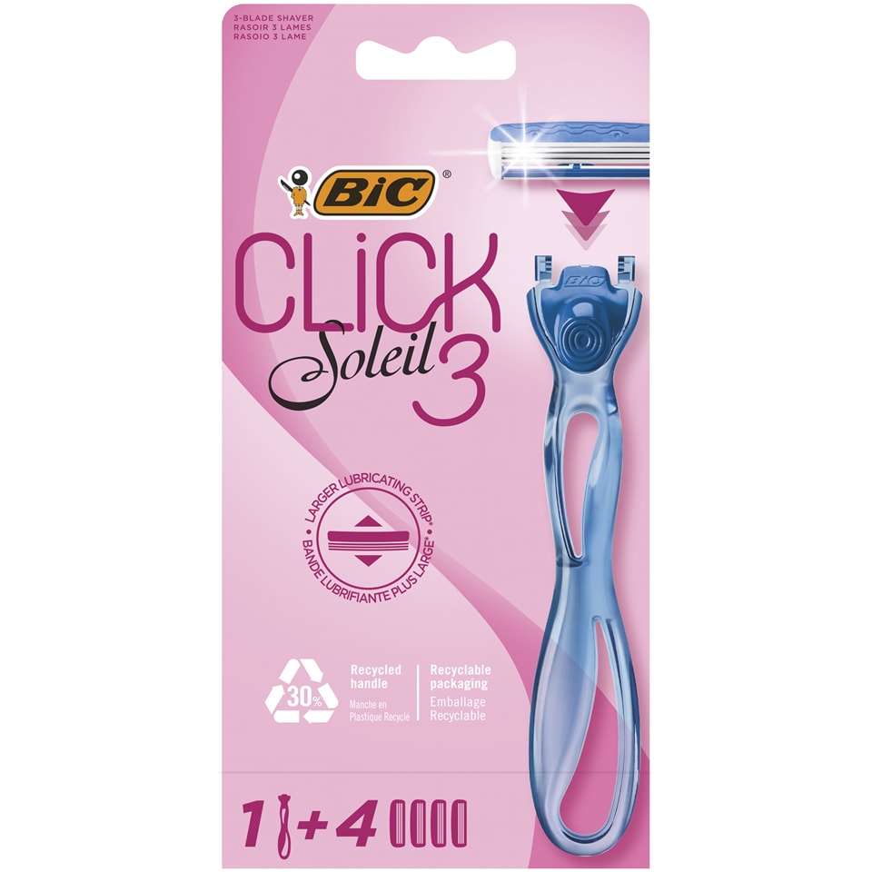 Bic click3 soleil ručica 4dopune