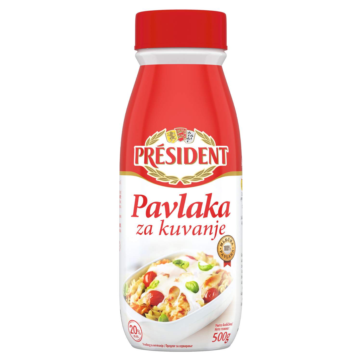 President pavlaka za kuvanje 20%mm 500g