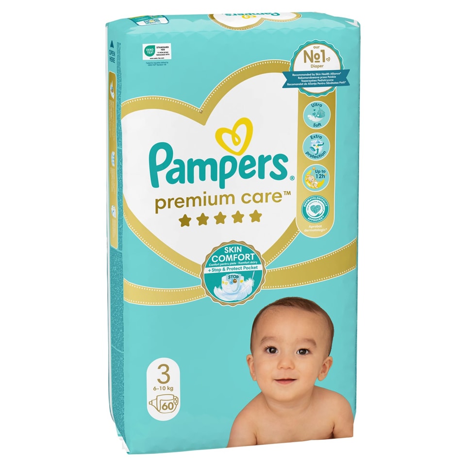 Pampers premium 3 vp midi 60