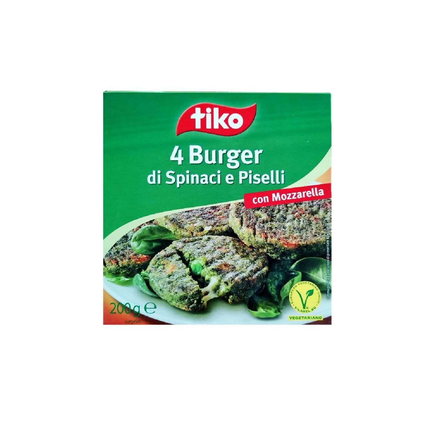 Tiko vegetarijanski burger 200g