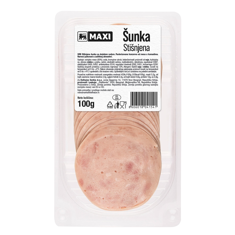 Stišnjena šunka 100g