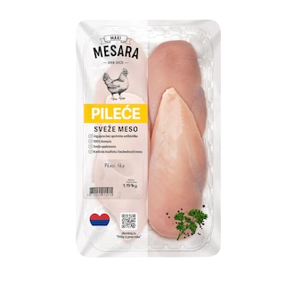 Pileći karab sa kož.i kost 500g