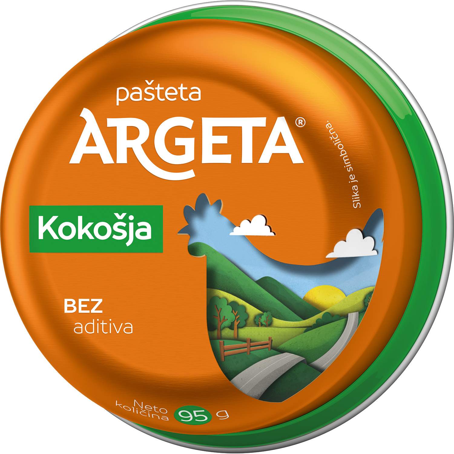 Kokošija pašteta 95g