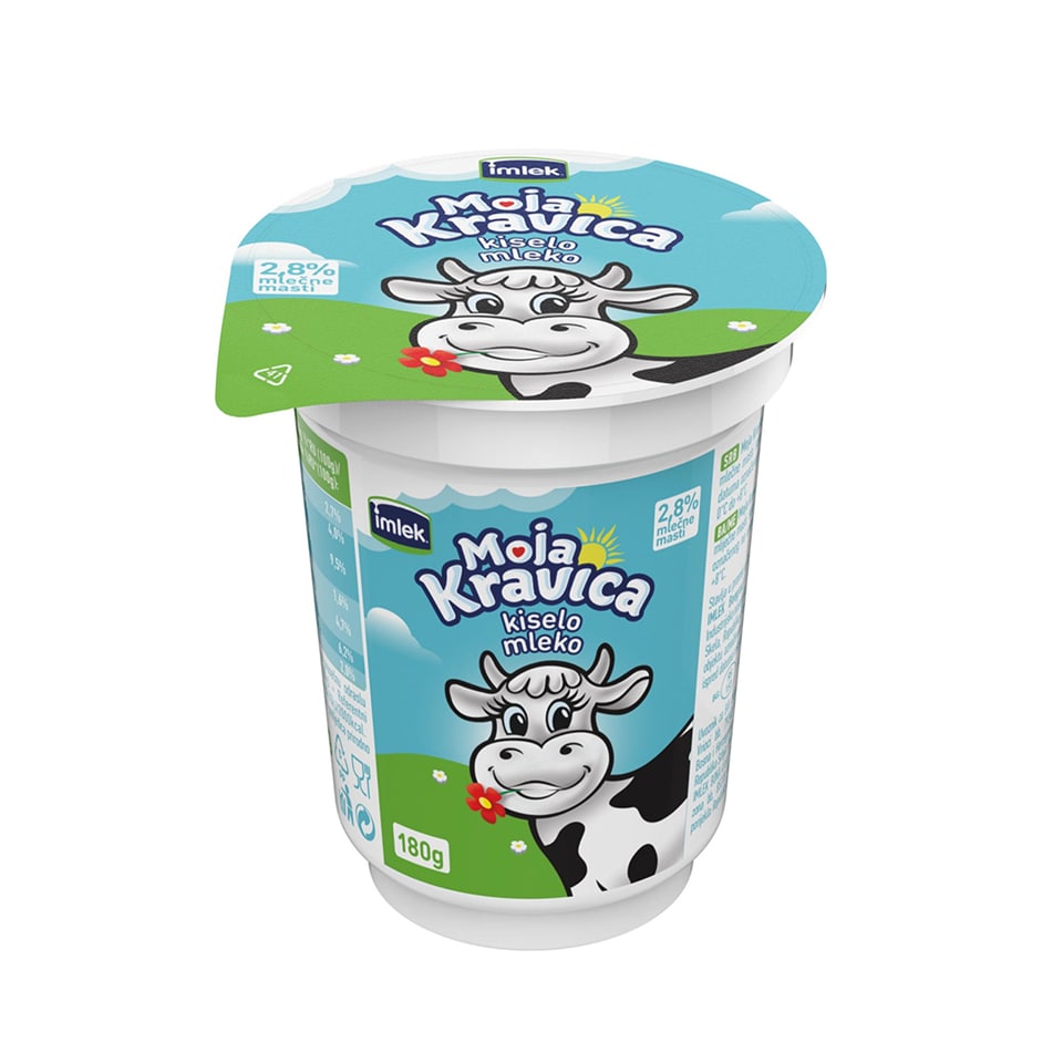 Kiselo mleko 2.8% 180g