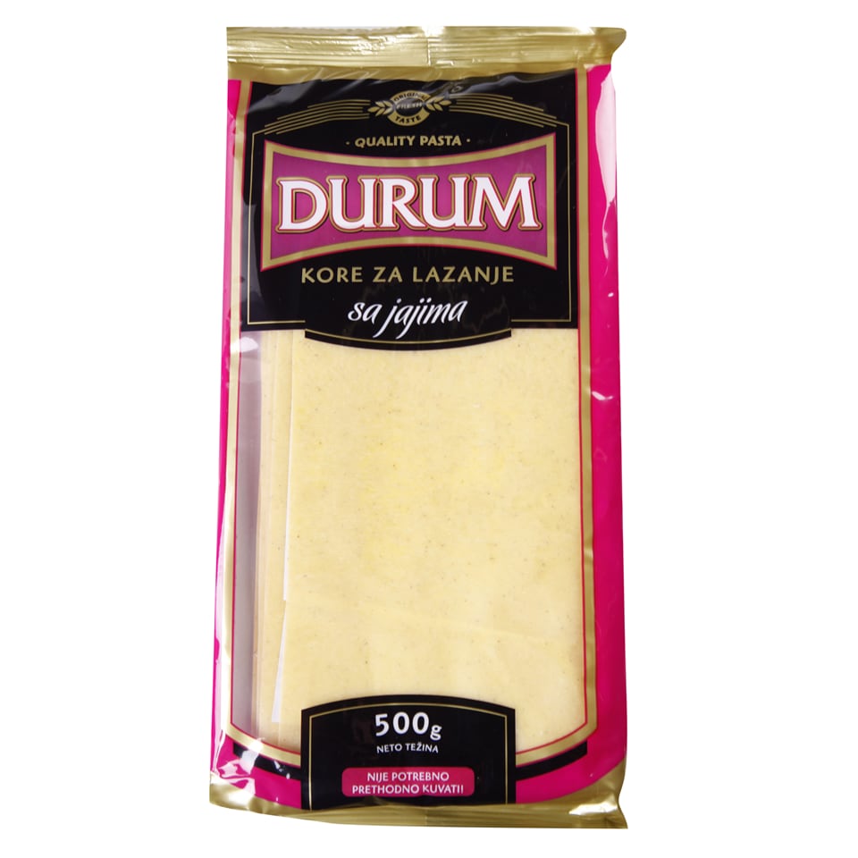Durum lazanje 500g