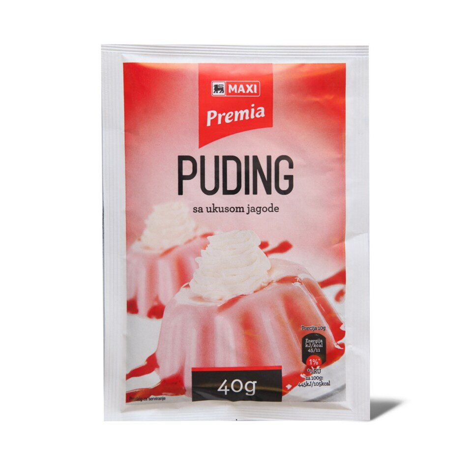 Puding jagoda 0 40g