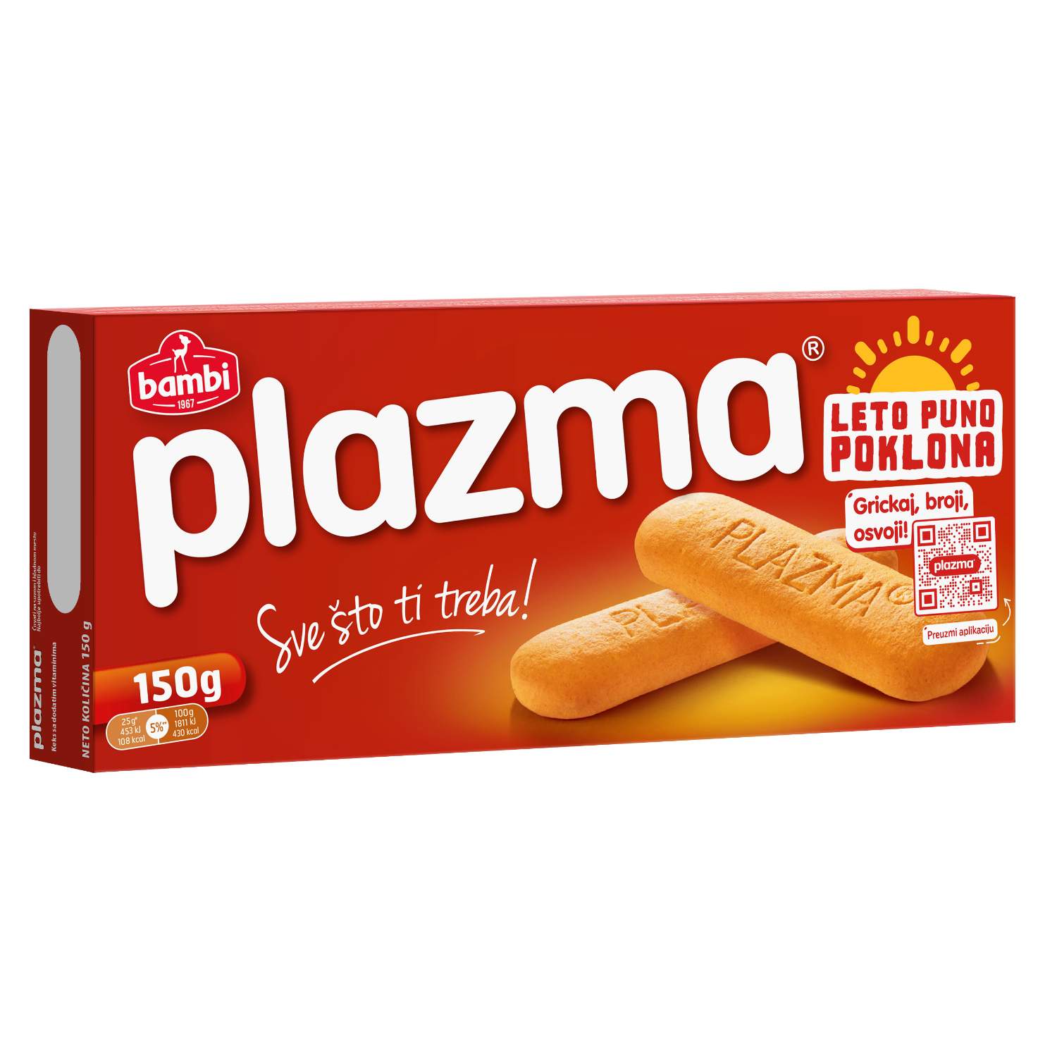 Keks sa dodatim vitaminima 150g