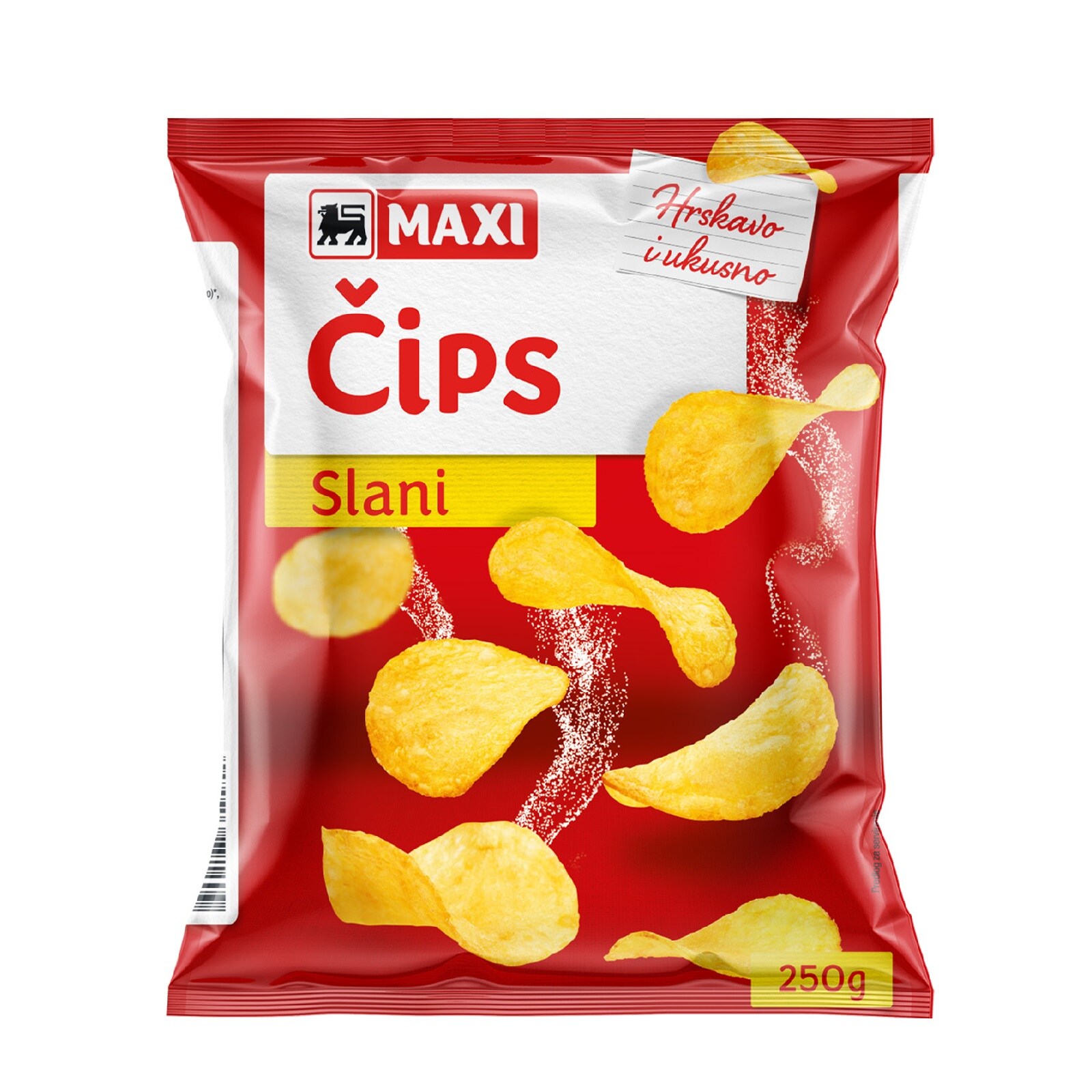 Čips slani 250g