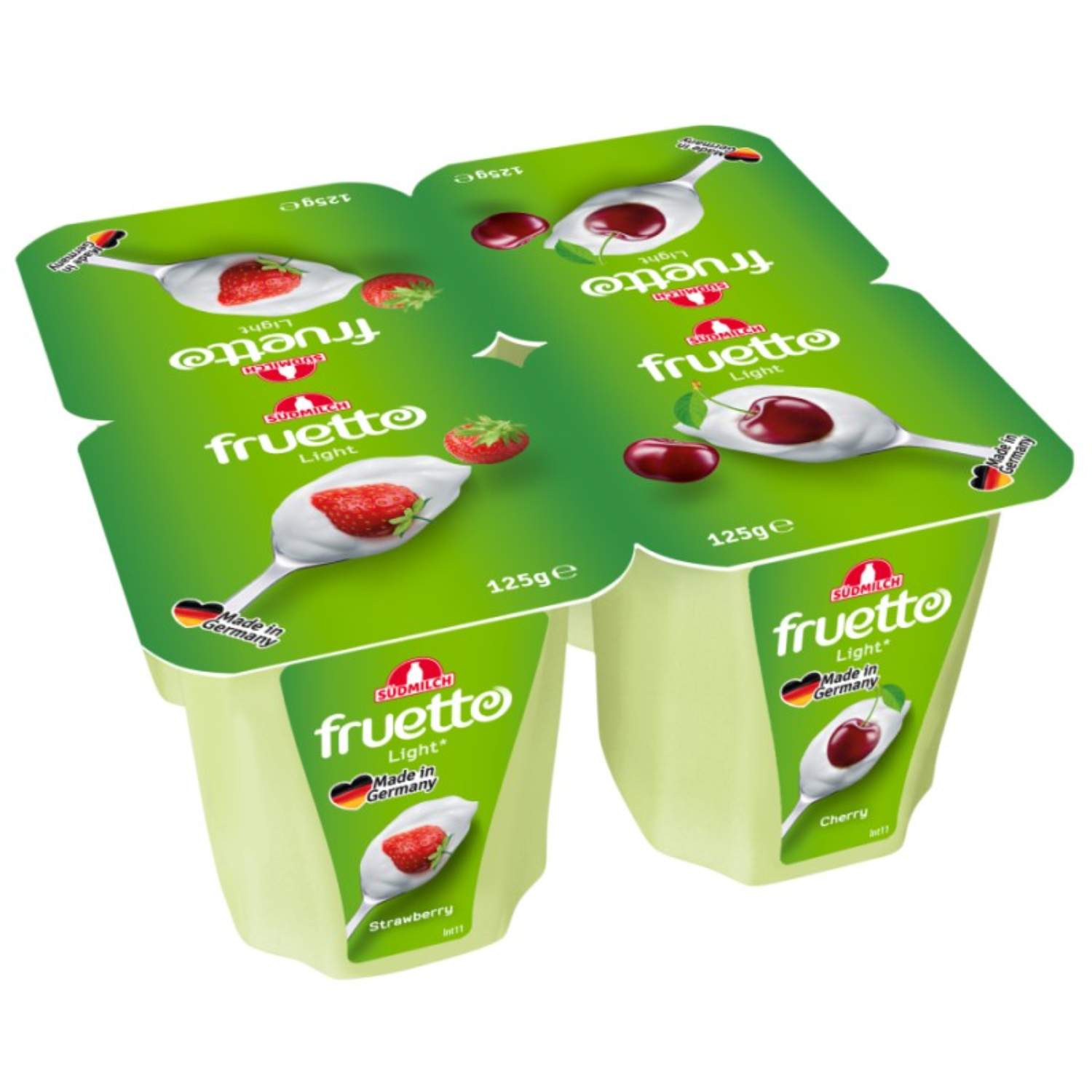 Fruetto vocni jogurt jagoda breskva marakuja 125g