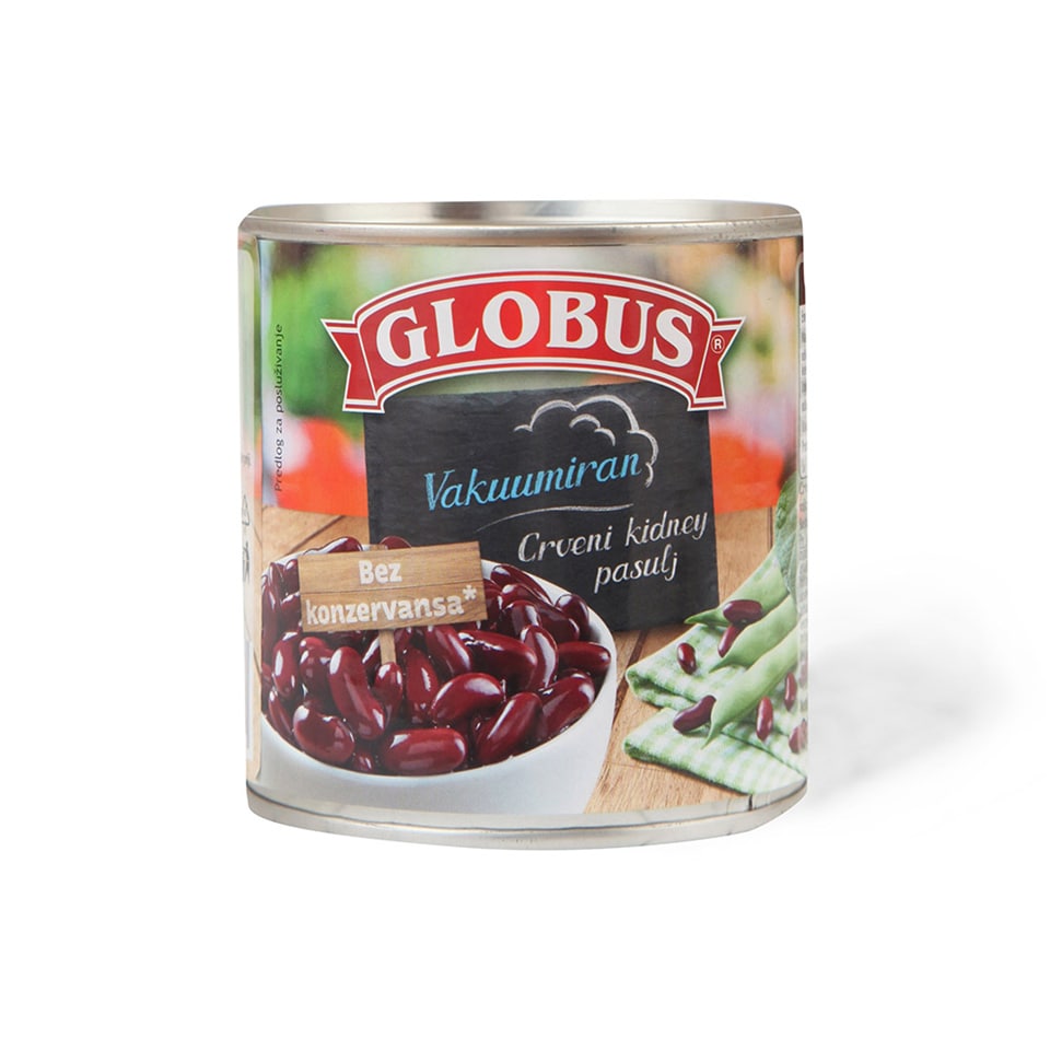 Globus pasulj crveni kidney 326g