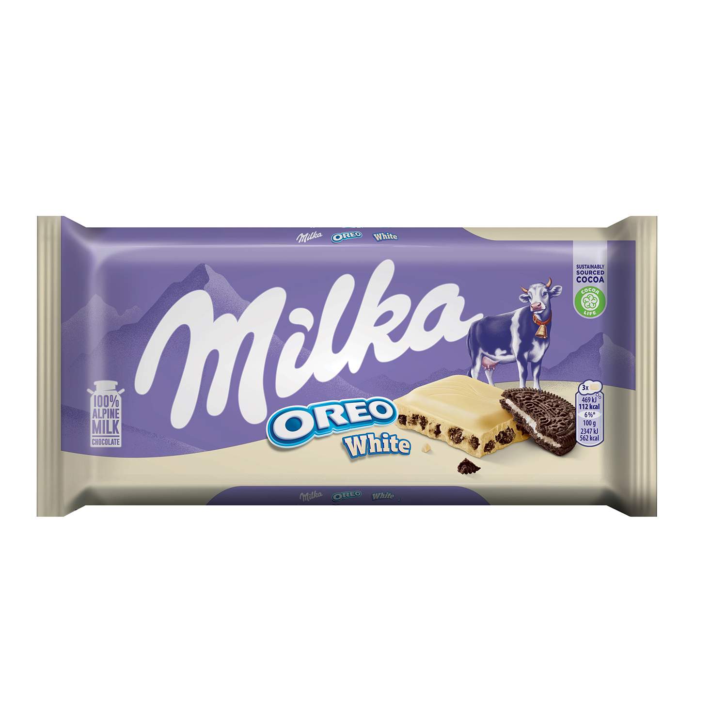 Milka white 90g