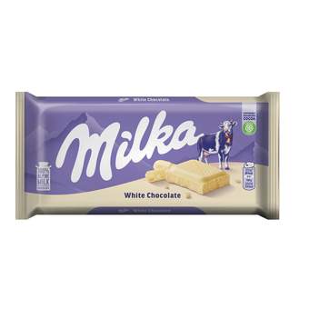 Milka white 100g
