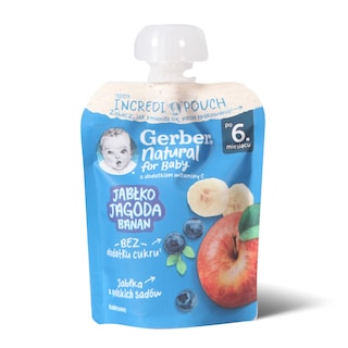 Gerber pouch jabuka mango 80g