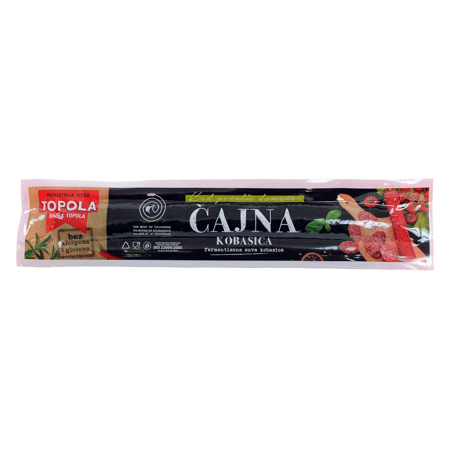 Topola čajna kobasica vp 250g