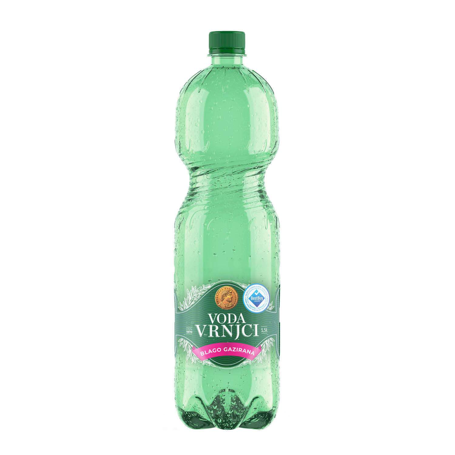 Mineralna voda vrnjci gazirana1.5l