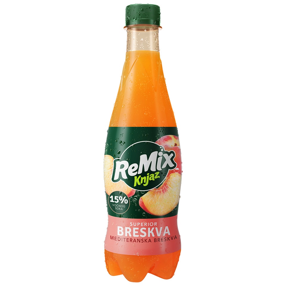 Knjaz miloš remix breskva 475ml