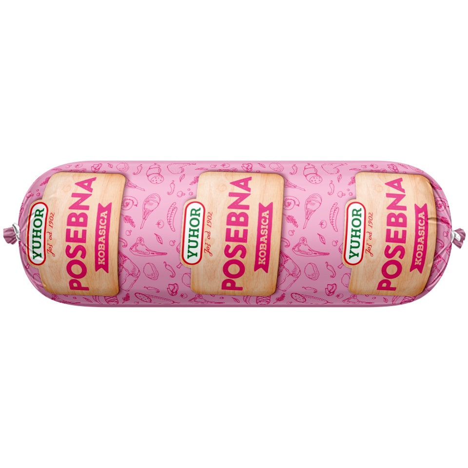 Yuhor pileća kobasica 800g