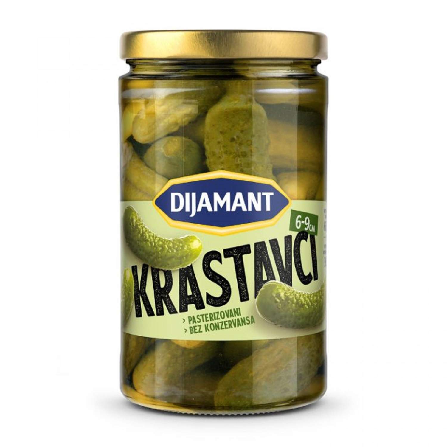 Dijamant krastavci 670g
