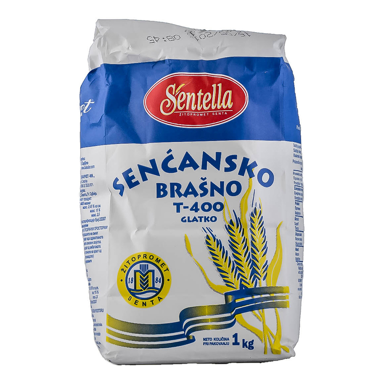 Sentella brašno t 400 oštro 1kg