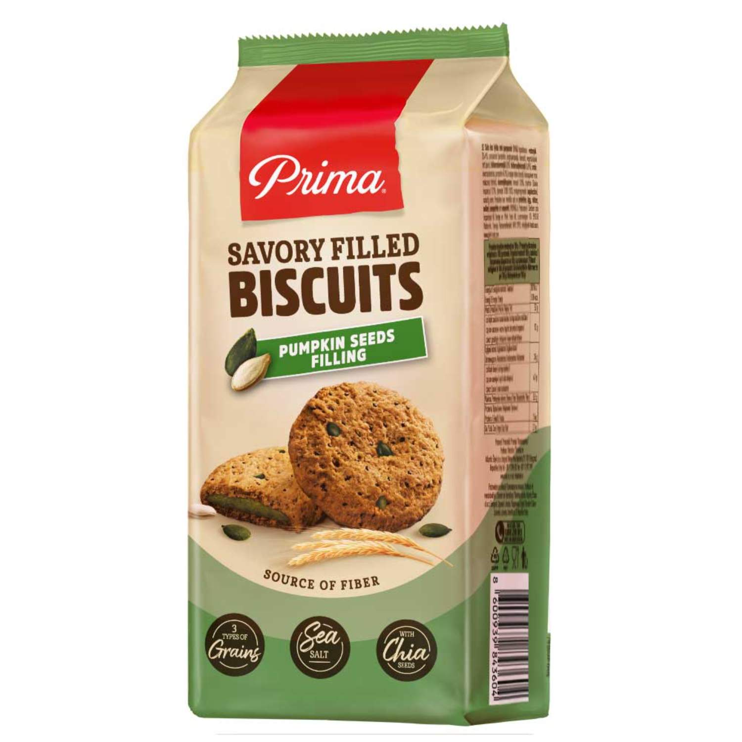 Prima punjeni keks golica 135g
