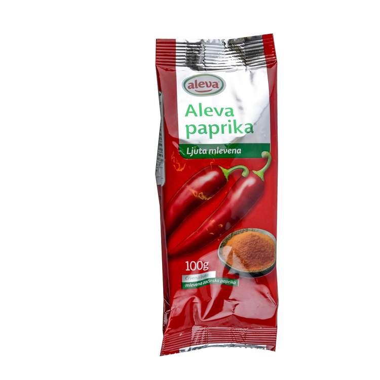 Aleva paprika ljuta 100g