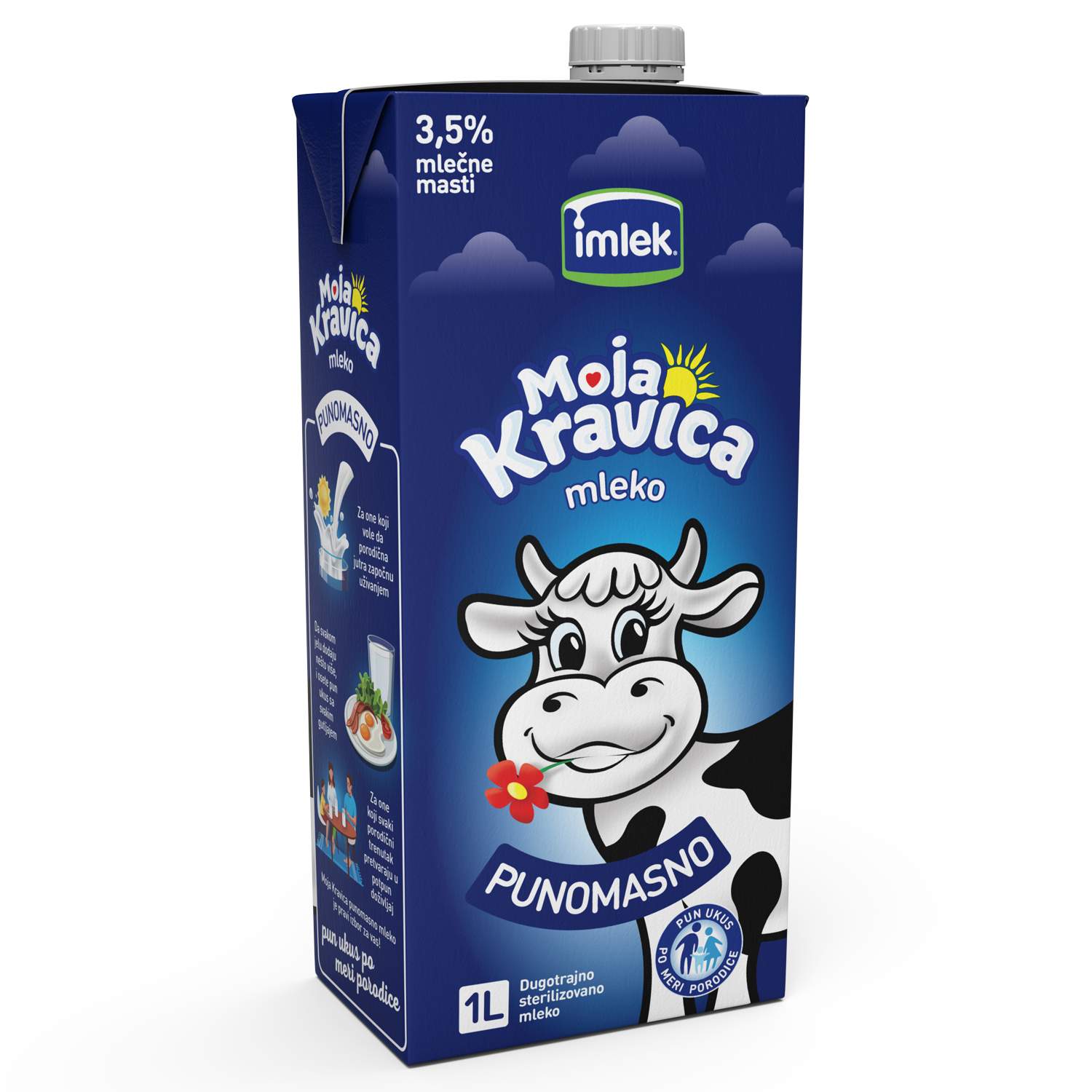Kravica uht mleko 3.5% 1l tb