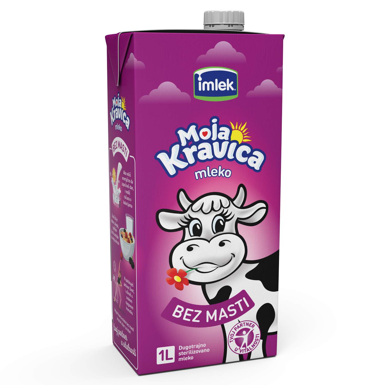 Kravica mleko bez masti 0.5% 1l