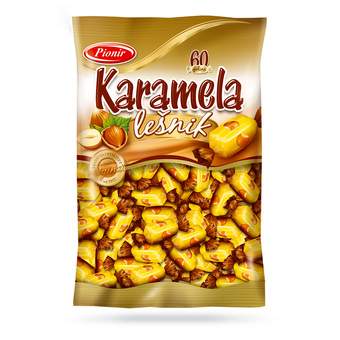Pionir karamela lešnik 100g