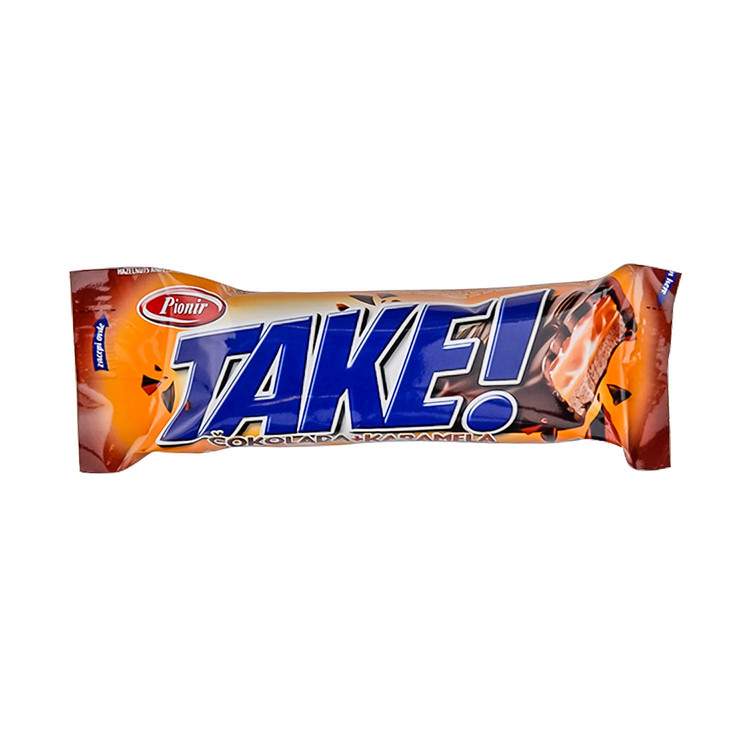 Take Čokolada+Karamela 43g Pionir