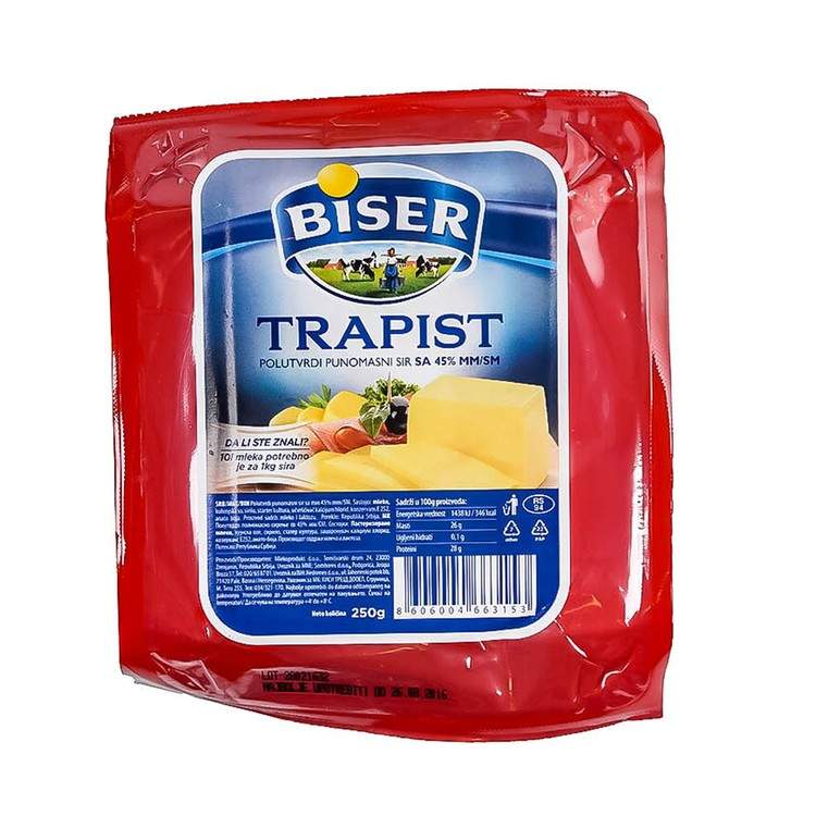 Biser trapist sir 250g