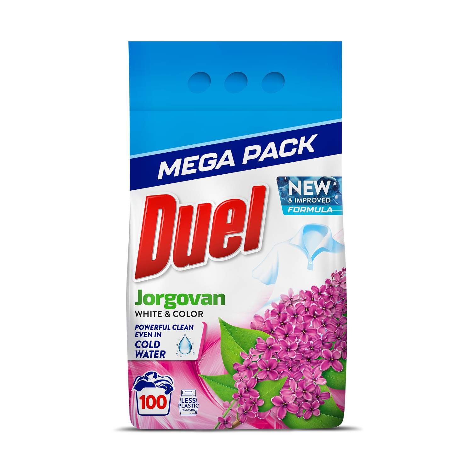 Duel deterdžent jorgovan 9kg 100w