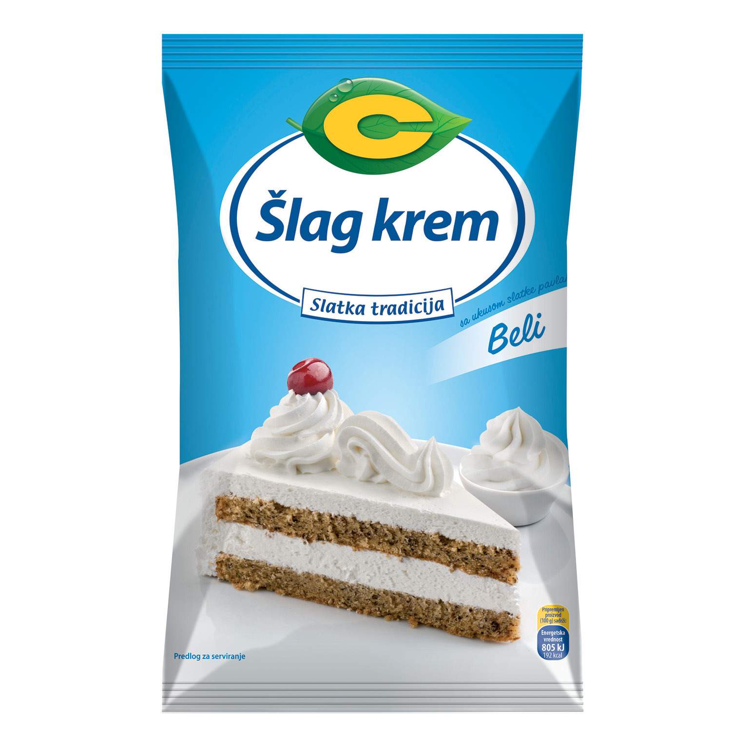 Šlag Krem C Beli 500g