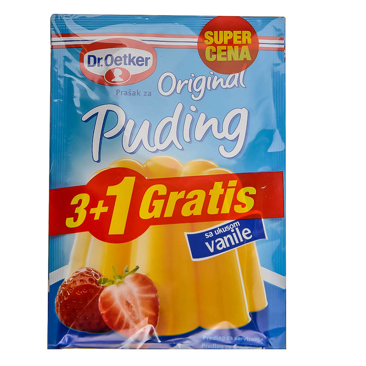 Puding Vanila 38g 3+1Gratis Dr.Oetker