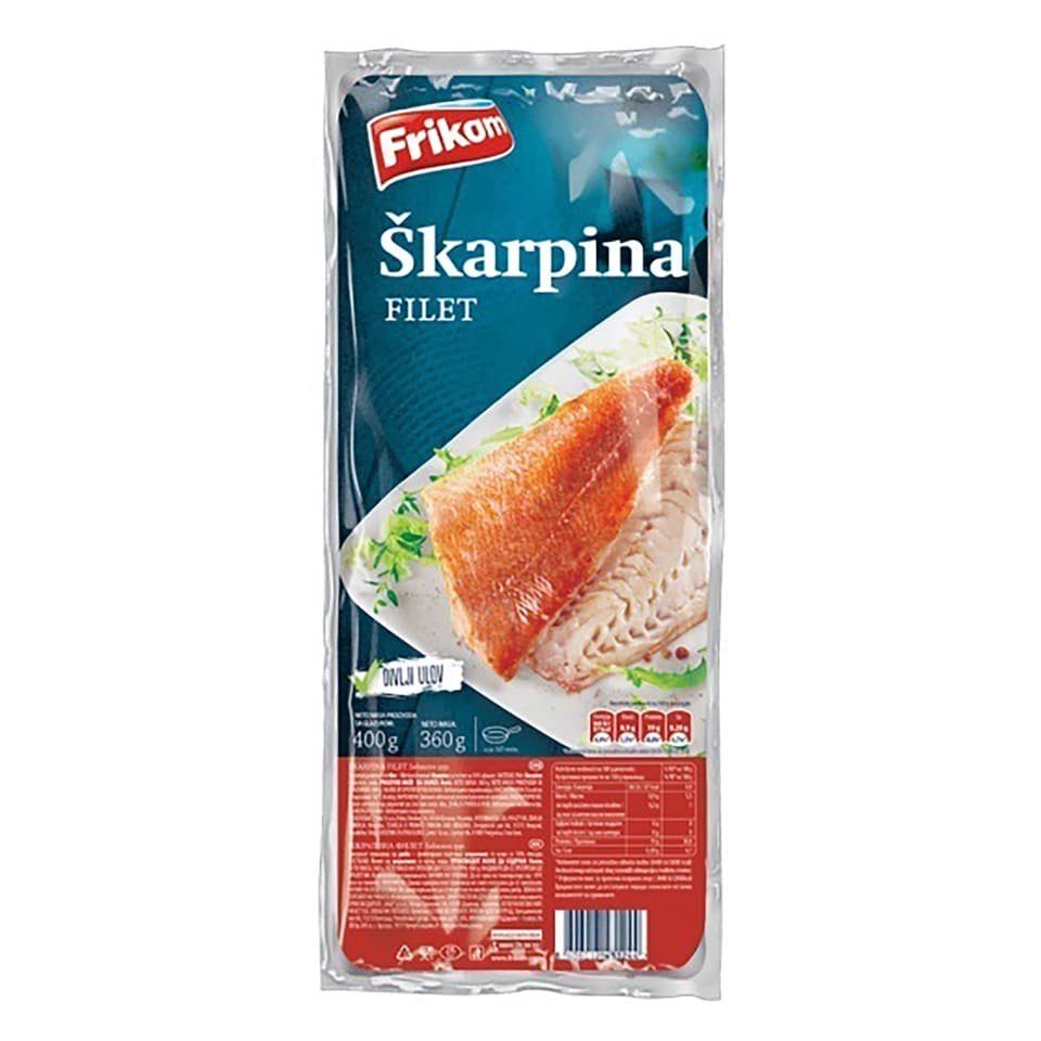Frikom škarpina filet 400g