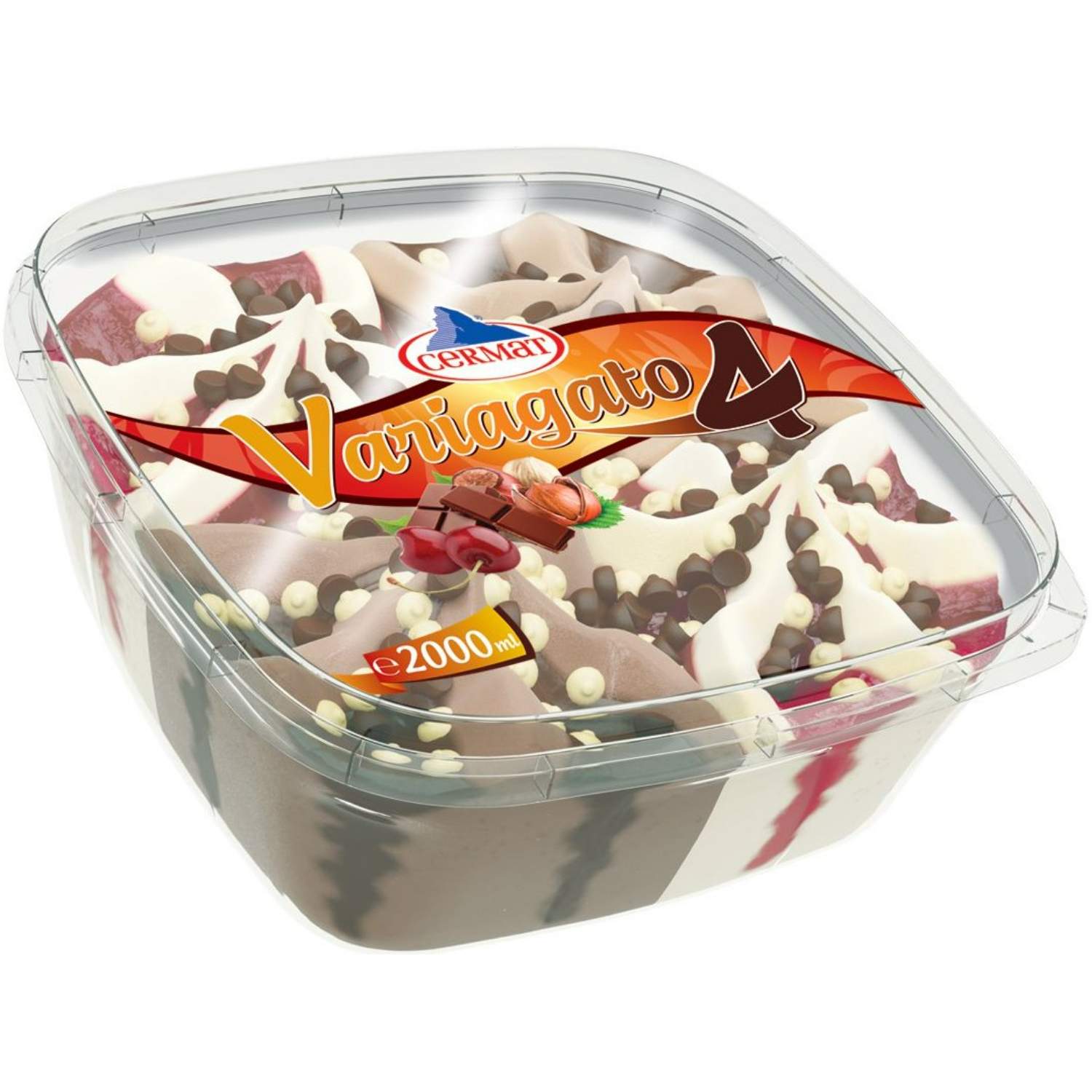 Quattro banana split 900ml