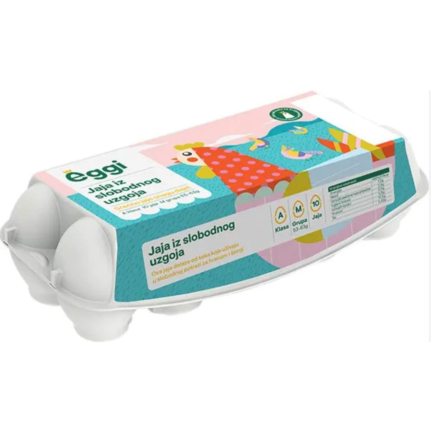 Eggi jaja slobodan uzgoj m 101