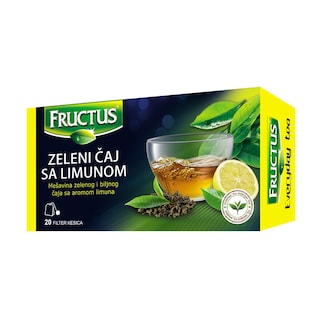 Fructus exclusive čaj đumbir sa limunom 44g