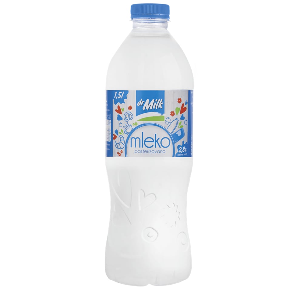 Dr milk sveže mleko 2.8%mm 1.5l