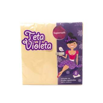 Freš salvete pastel 33x33 2sl 2+1