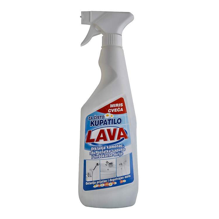 Sredstvo Za Kupatilo Sa Pumpicom 600ml Lava