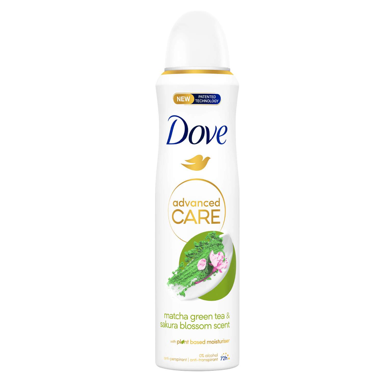 Dove deo matcha green tea & sakura 150ml