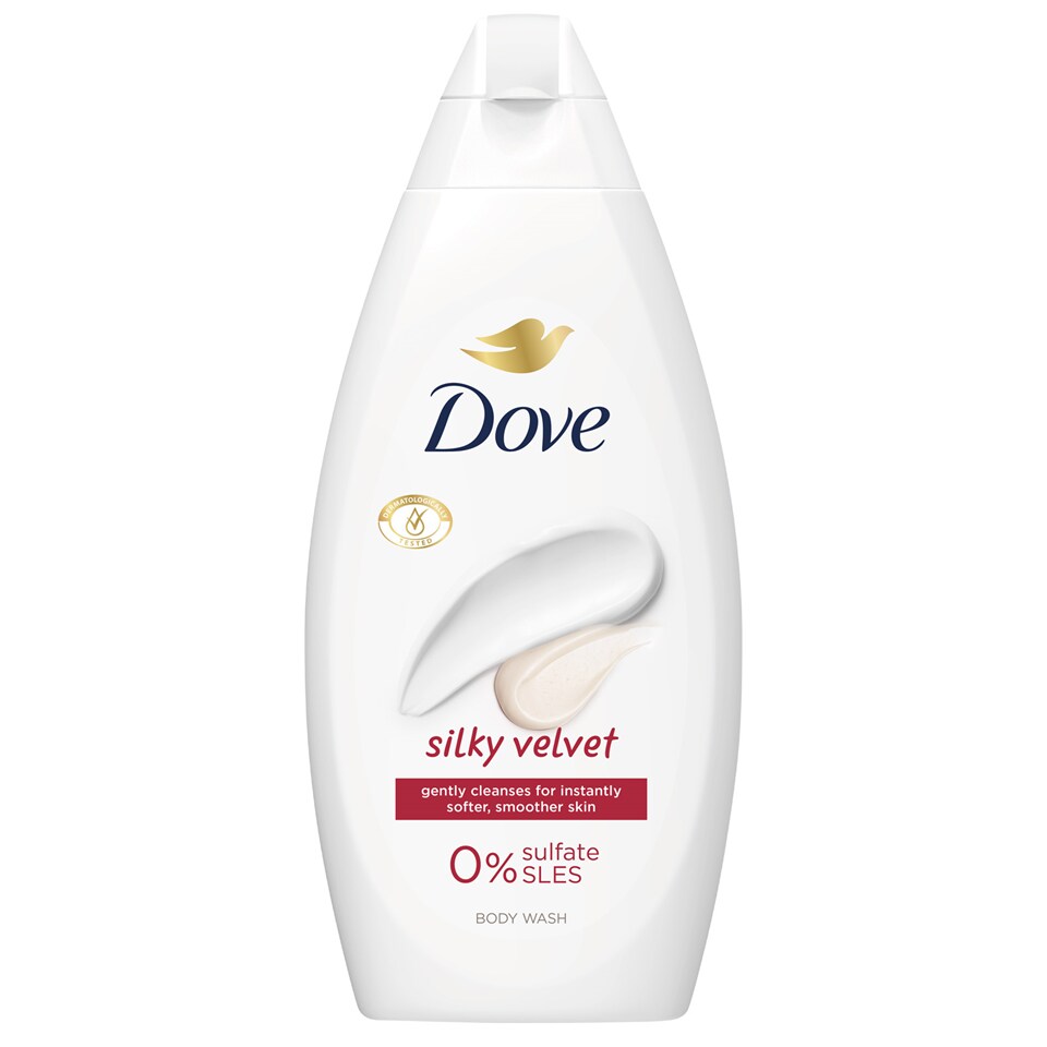 Dove gel za tuširanje silky 450ml