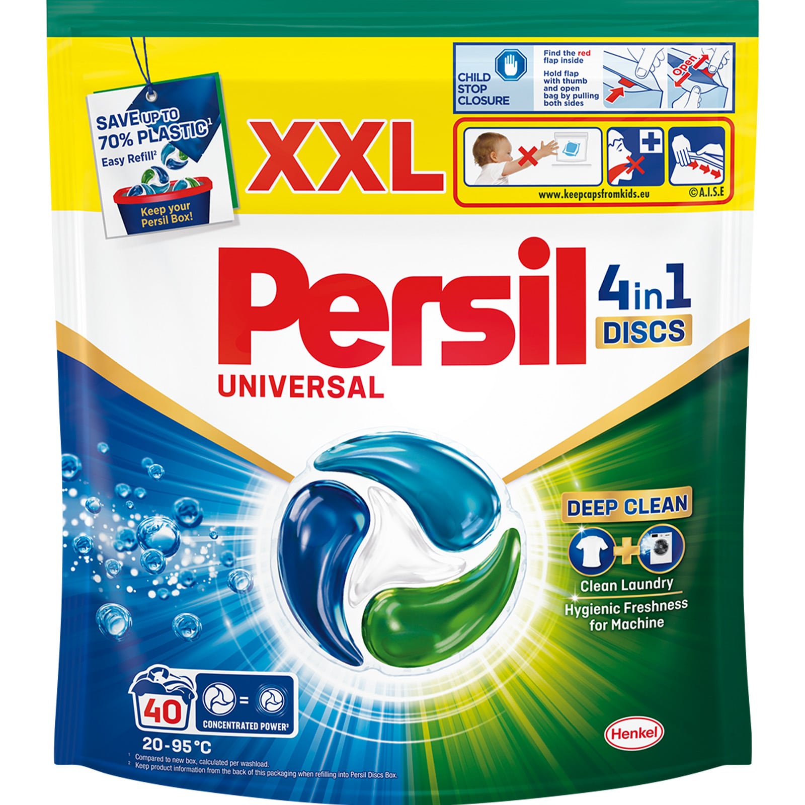 Persil discs universal 40 wl